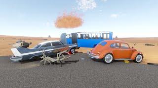 The Long Drive Experiment with different engines Beetle with a moped engine and vice versa and more.