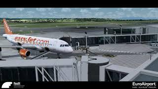 Fsdreamteam EuroAirport Basel Mulhouse Freiburg LFSB for Prepar3D V4 Trailer in 4K