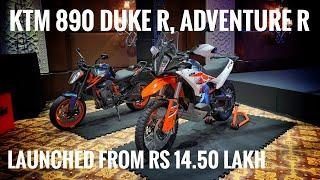 KTM launches 890 Duke R and Adventure R motorcycles in India | Price, engine, performance explained