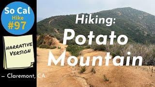 Hike #97N: Potato Mountain, Claremont, CA (Angeles National Forest), CA (Narrative Version)