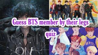 Guess BTS member by their legs quiz for my English speaker friends 