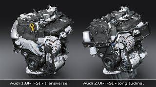 AUDI 2.0l TFSI S3 Engine - EA888 Gen. 3 - Combination of 1.8l TFSI and 2.0l TFSI with Upgraded Parts