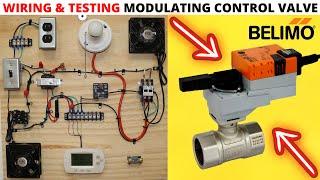 HVAC TRAINING BOARD: Wiring & Testing A Belimo Modulating Control Valve (Modulating Actuator Theory)