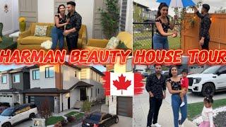 Harman Beauty & JD Canadian House Tour- Backyard Vich Lagia Cherries  Apple  Edmonton- Home Decor