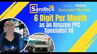 6 Digit Monthly Income - a Former Cruise Ship Bar Tender to a Successful Amazon PPC VA Specialist