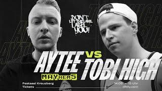 Tobi High vs Aytee // MAYhem 5 Festsaal Kreuzberg // Rapbattle Berlin // DLTLLY