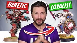 We turn Warhammer 40K Heretics into 40K Loyalists!?