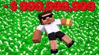 Minecraft But I Have to Spend 1 BILLION Dollars !