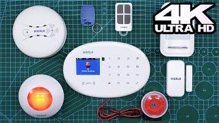 DIY Home Security Alarm System Kit GSM WiFi 2021 Kerui Complete Setup