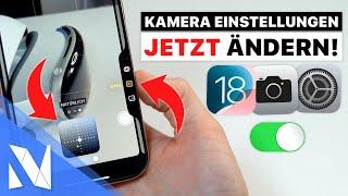 Die BESTEN iPhone Kamera Einstellungen fürs perfekte Fotos & Videos (iOS 18)| Nils-Hendrik Welk