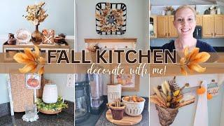 FALL DECORATE WITH ME 2024 | FALL KITCHEN DECOR IDEAS