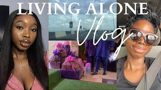 I TRAVELED OUT OF LAGOS TO CELEBRATE LOVE + Exploring & satisfying my cravings//LIVING ALONE VLOG 28