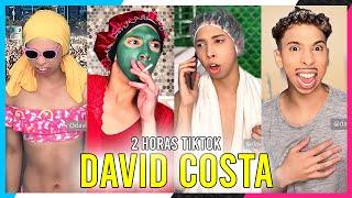 2 HORAS Dos MELHORES VÍDEOS De DAVID COSTA! TENTE NÃO RIR