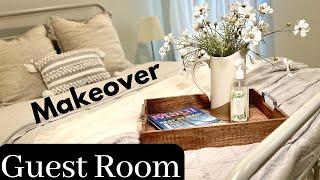 Guest Room Makeover on a Budget | Spring Decorate with Me | Mindful Home