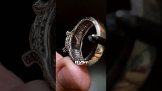 Ultrasonic Cleaner vs FILTHY Ring