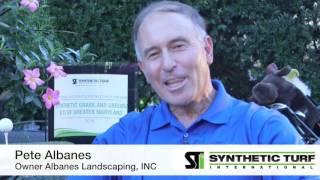 Peter Albanes of Synthetic Turf International