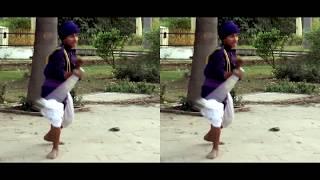 Learn Gatka step-by-step: Guraj and Farhidar Guraj: Solid and Flanged Mace (Lesson 10)