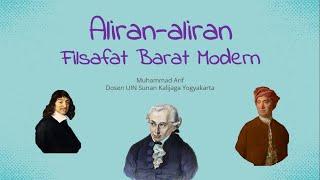 Aliran-Aliran Filsafat Barat Modern: Rasionalisme, Empirisme, Kritisisme, dan Positivisme