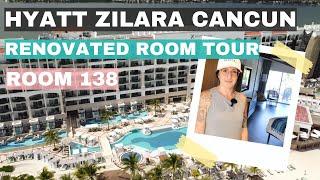 UPDATED ROOM at the Hyatt Zilara Cancun (Room 138 room tour)