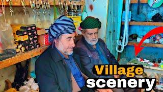 Walking in the most historic village of Iran