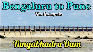 Konkan EP 01: RoadTrip 2024 | Bengaluru to Pune | via Solapur | Tungabhadra Dam | Roving Couple