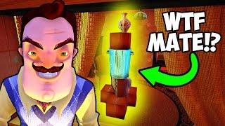 NEIGHBOR GETS ANGRY | Hello Neighbor - Hello Neighbor Alpha 1 (Hello Neighbor Mystery)