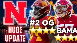 Nebraska TARGETING TWO ELITE OL TRANSFERS| UPDATE | #1 IOL? | Husker Football Portal News