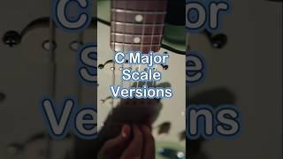 C Major Scale - Three Versions | Guitar Scales | Guitar Theory with Aman Verma #guitarlesson
