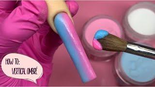 HOW TO: Vertical Ombré Acrylic Nails | Step by Step Tutorial | beautyxmaira