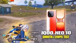 iqoo Neo 10 BGMI Test 120 fps Iqoo Neo 10 BGMI Gameplay iqoo Neo 10 graphics test