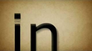 Kinetic Typography Motion - Matthew Carter