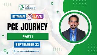  PCE Journey -  September 2022, Part I | PCE StudyBuddy