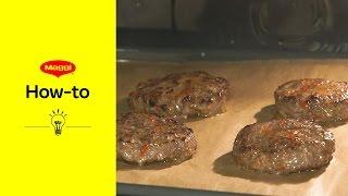 How To: Burger selber machen  | MAGGI Kochstudio