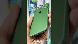 iPhone 7 Black To Green  D.A. Mobile Shop Prayagraj #song #iphone