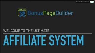 Full Bonus Page Builder AI Review + Demo + OTOs (Upgrades) + Bonuses | Bonus Page Builder Review