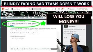 Why Blind Betting Strategies (Like Blindly Fading a Bad Team) Don't Work | Reaction Series