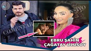 Ebru and Çağatay Ulusoy's brave kiss scene created a bombshell effect on social media!