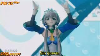 2K 60Fps 66CCFF/Millenium Recipe song/Light chaser_Luo Tianyi Vocaloid live concert sub. español