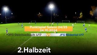 U17 Punktspiel JFG Deichselbach vs JFG Rödental 2 Halbzeit