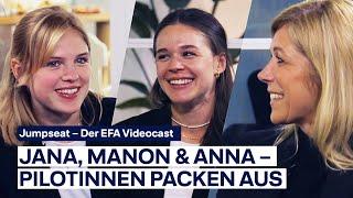 Jumpseat Ep. 2: Jana, Manon & Anna - Frauen im Cockpit: Pilotinnen packen aus