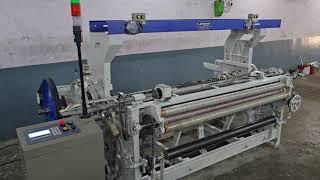 Saree Making Rapier Loom Machine ready for Jacquard