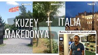 Bir yolcu gemisinin kontrol odasını ziyaret ettik! | Makedonya'dan İtalya'ya Karavanla Seyahat| Vlog