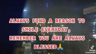 find reason to smile everyday