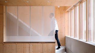 Inside Architects’ Own Minimal Wooden Home In London