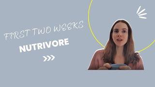 My first two weeks Nutrivore | healthy eating for fibromyalgia