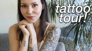 The Woman With The Cat Tattoo (that's me!) | Tattoo Tour