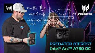 Meet the Acer Predator BiFrost Intel Arc A750 OC.