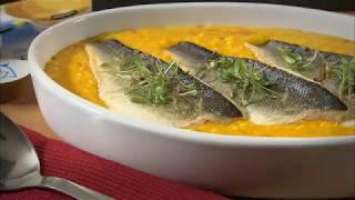 Marco Pierre White recipe for Saffron Risotto with Sea Bass