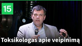 Toksikologas R.Badaras apie veipinimą: „Europa susidūrė su tokiu tvanu...“