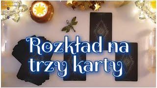 Tarot. Prosty ROZKŁAD NA 3 KARTY. Pomocny i skuteczny. Polecam!  Nauka Tarota ⭐⭐